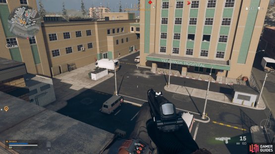 to get a good overlook of the area. 