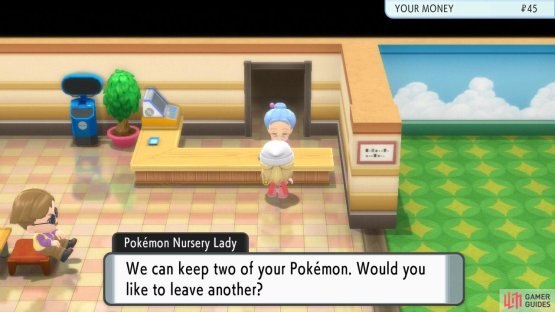 You can leave two Pok&eacute;mon at once, but no more