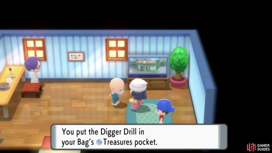 if you&rsquo;ve completed his tasks, he&rsquo;ll give you a Digger Drill!