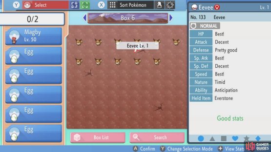 Here&rsquo;s our best Eevee offspring so far.