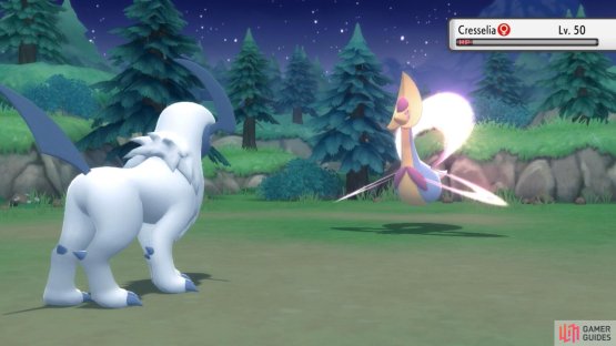 Afterwards, it&rsquo;s False Swipe may reduce Cresselia&rsquo;s HP by half.