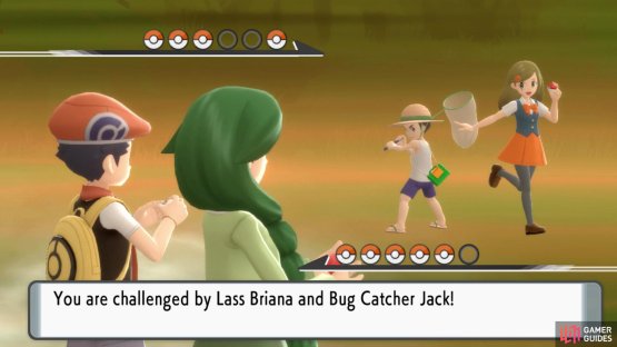 Lass Briana and Bug Catcher Jack.