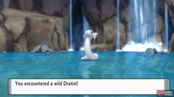 Dratini is quite common.