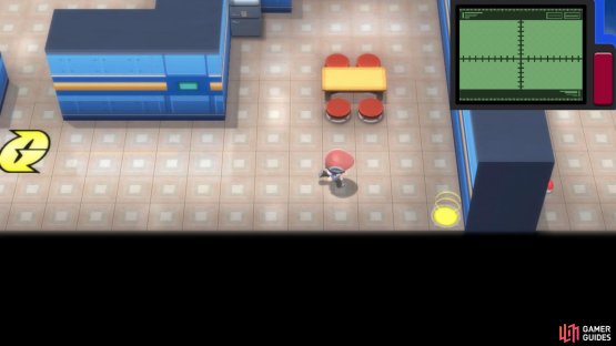 Head for this teleporter in the kitchen first.