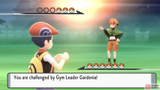 Gardenia specializes in Grass-types.