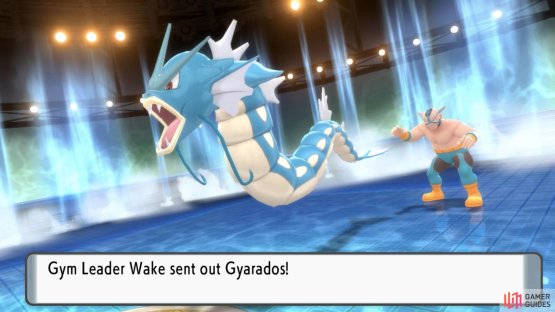 Gyarados is a fearsome foe.