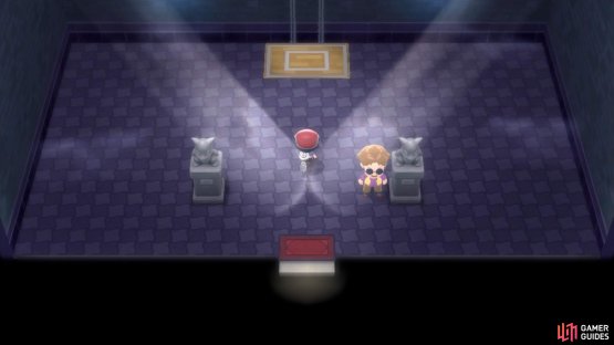 Later, after obtaining HM Surf, you&rsquo;ll be able properly enter the gym.