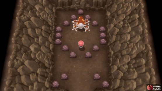 Heatran in the deepest cavern.