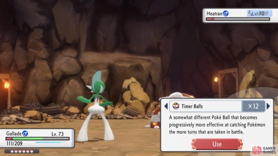 Heatran can&rsquo;t heal itself, so getting it to low HP isn&rsquo;t too difficult.