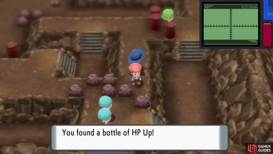 HP Up located towards the south.