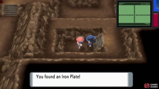 Hidden Iron Plate.
