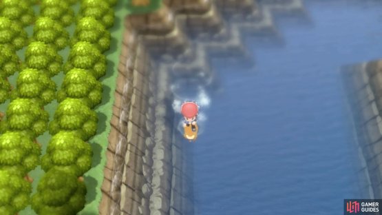 Later on, the lake will be restored to its previous state.
