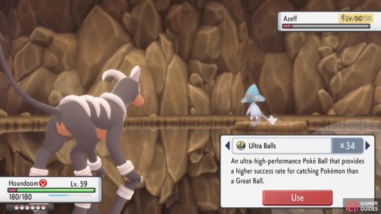 Dark-types are ideal for walling, since Azelf only has Psychic attacks.
