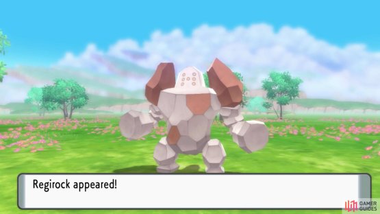 Regirock has exceptional Defense.
