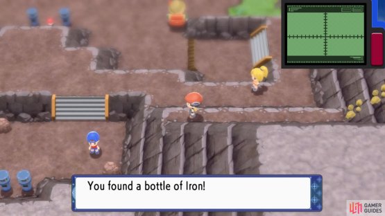 Here, you can grab an Iron that you may have spotted earlier.