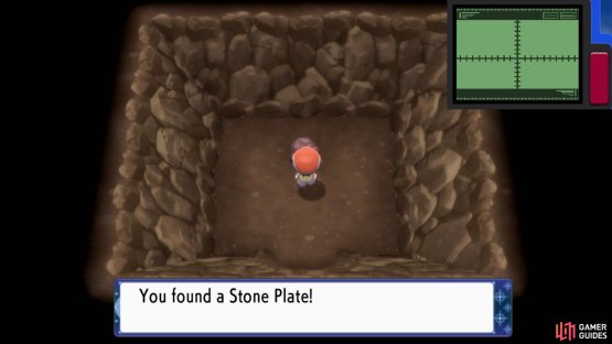 Beyond is a small room with a hidden Stone Plate.