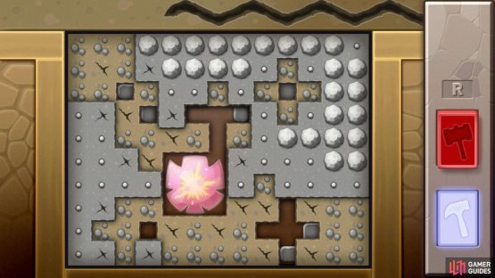 Mysterious Shards are only found while digging in the Grand Underground.