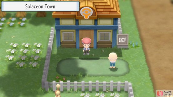 The Pok&eacute;mon Nursery in Solaceon Town.
