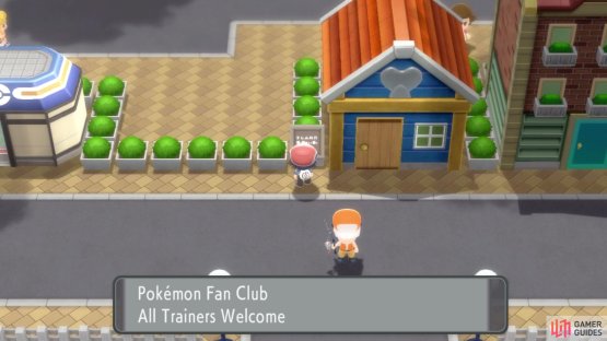 Here&rsquo;s the Pok&eacute;mon Fan Club building.