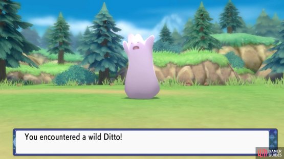 This is where you can encounter the useful Ditto.
