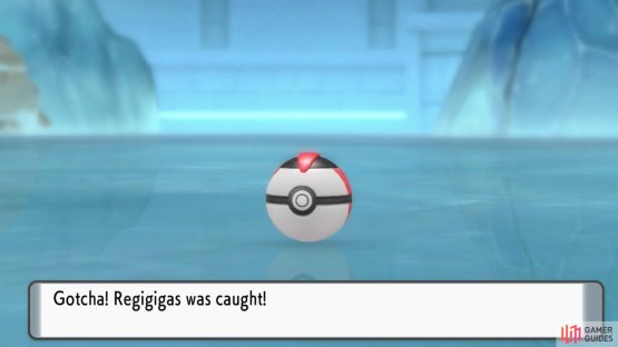 But we just had to catch it in a Timer Ball.
