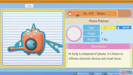 Wash Rotom is quite popular, thanks to its versatile typing and Levitate.