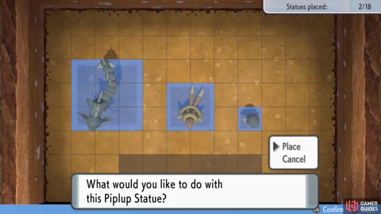 You can fill your base with statues of various sizes.