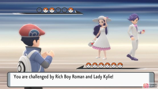 Rich Boy Roman and Lady Kylie.