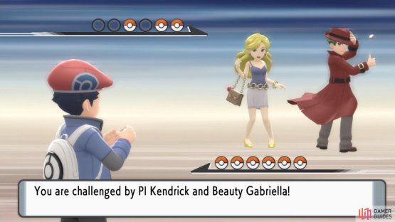 PI Kendrick and Beauty Gabriella.