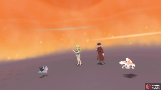 Goldeen and Finneon.