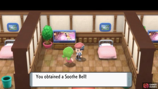 The Soothe Bell makes Pok&eacute;mon more friendly.