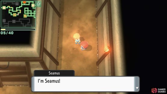 You must speak to NPCs with names, like this one.