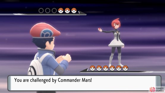 This is your second battle with Commander Mars.