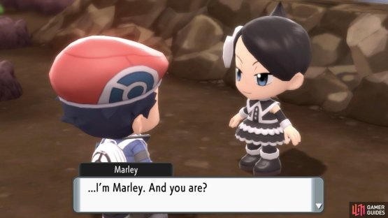 Marley needs some help reaching the exit.