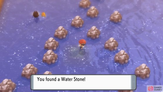 There&rsquo;s a Water Stone in the watery part of Route 213.