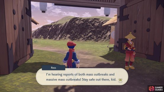 Ress will inform you when a Massive Mass Outbreak is happening.