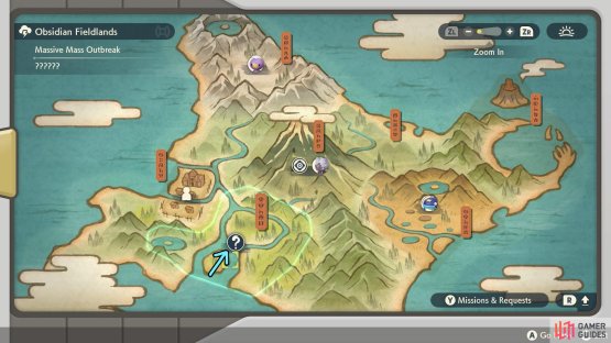 They will appear as a question mark icon on the world map.
