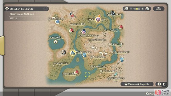 But if you approach each outbreak or give Mai&rsquo;s Munchlax berries, you can reveal the outbreaks.