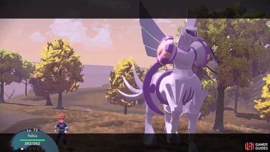 Palkia must be in its Origin form or Irida won&rsquo;t start the battle.