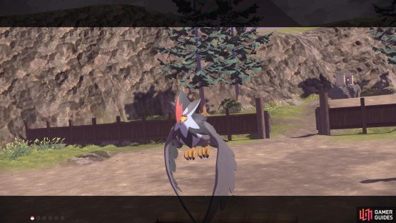 Roselia was matched with Staravia, so Staraptor makes sense.