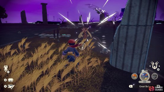 Lopunny about to be captured from behind.