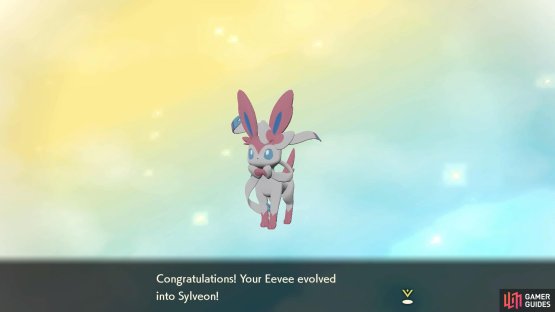Once Eevee is friendly enough, it&rsquo;ll evolve into Sylveon instead of Espeon/Umbreon.