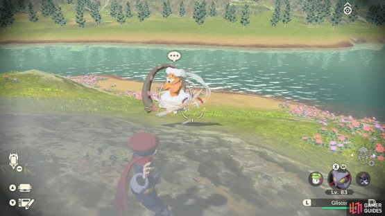 You may find it easier to sneak up on Landorus with Smoke Bombs.
