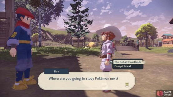 Lian is surprisingly knowledgeable about rocks.