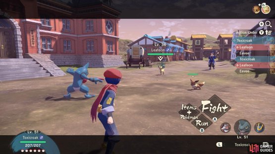 He&rsquo;s also brought along a wee little Eevee for the fight.