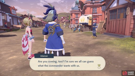 Adaman and Irida will head to Kamado&rsquo;s office with you.