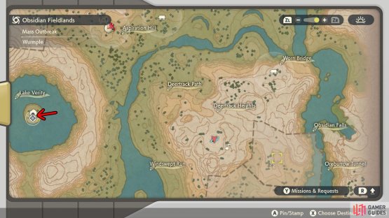 Lake Verity&rsquo;s location, in case you missed it.