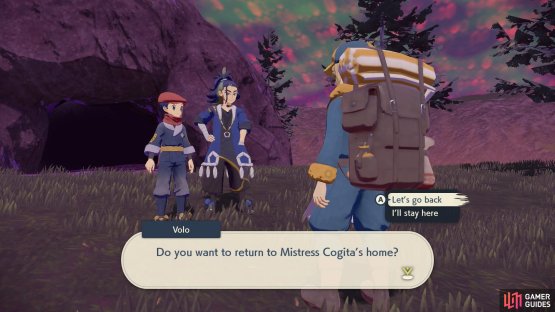 You can let Volo fast-track you to the Ancient Retreat if you desire.