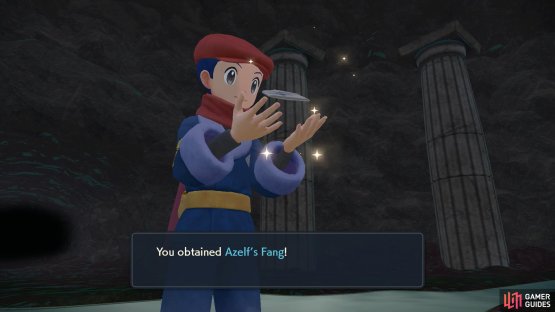 Don&rsquo;t give up and you&rsquo;ll be blessed with Azelf&rsquo;s Fang.