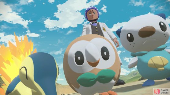 You&rsquo;ll awaken to find yourself surrounded by a Cyndaquil, Oshawott and Rowlet.